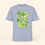 Polera oversize Mojito, prenda sola sobre fondo crema